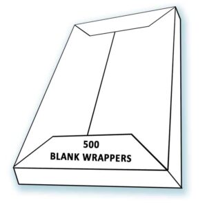 Bulk Blank Wax Pack Sheets